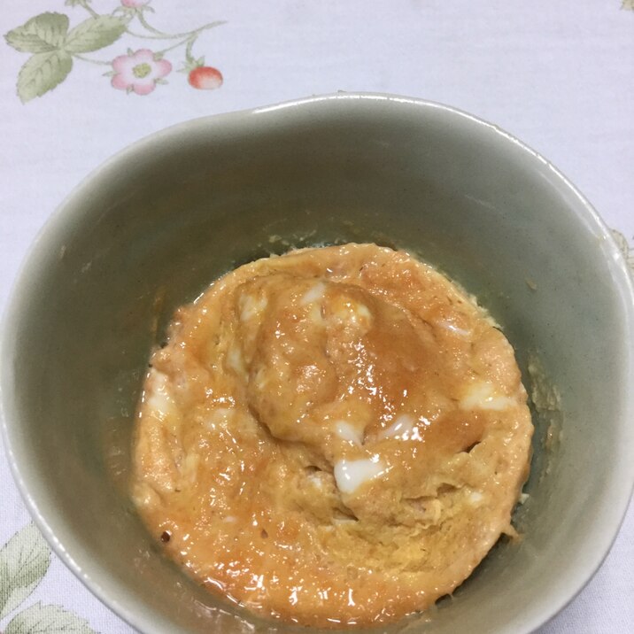 にんじんで卵焼き